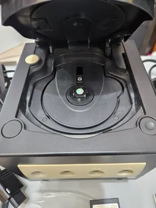 Nintendo GameCube Preto Completo