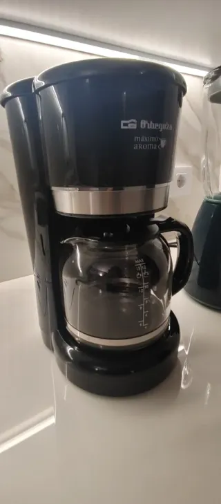 Cafetera Orbegozo Goteo Negra