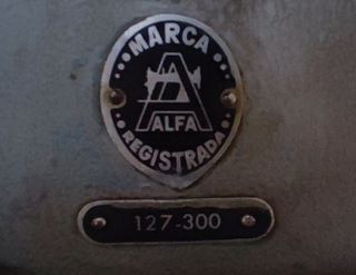 MAQUINA DE COSER INDUSTRIAL ALFA 127-300