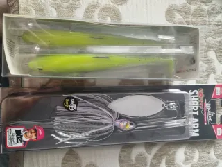 Señuelos pesca Spinnerbait IKE y Swim Imakatshu