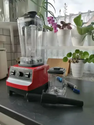 Licuadora alta potencia roja