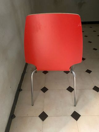 Sillas rojas