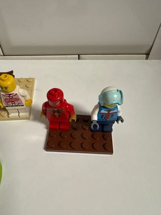 Lote Figuras Lego Frozen y Marvel