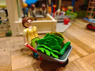 Playmobil Country Granja con Silo 70132