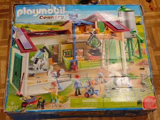 Playmobil Country Granja con Silo 70132