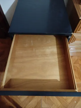 Cajonera Negra 3 Cajones