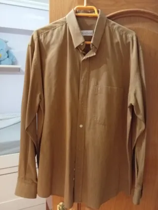 Camisa de vestir hombre manga larga