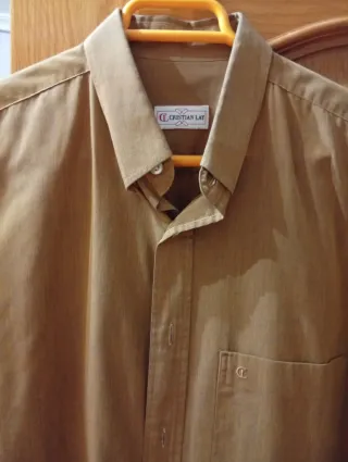 Camisa de vestir hombre manga larga