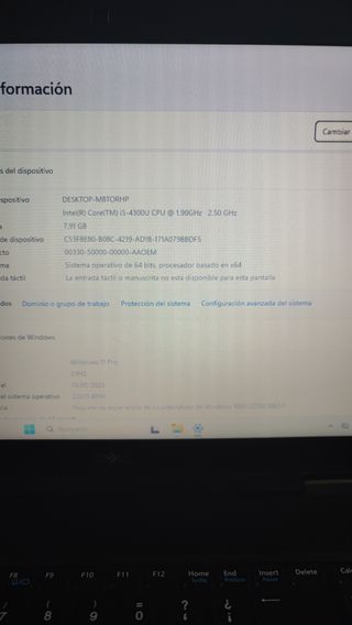 Dell i5-4300U 8GB RAM SSD 240GB