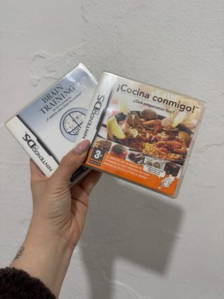 Juegos Nintendo DS Brain Training y Cocina Conmigo