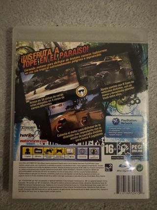 MotorStorm Pacific Rift PS3 PAL España