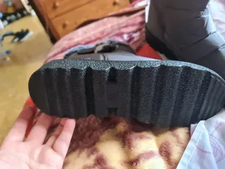 Botas grises de mujer con forro SIN ESTRENAR,