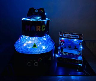 Pastel / Tarta de pañales personalizado