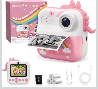 Cámara Instantánea Infantil ElecMoga Unicornio