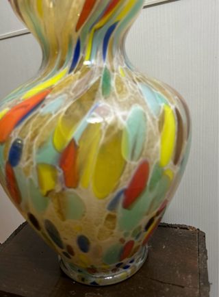 Vaso Murano Multicolor Vetro
