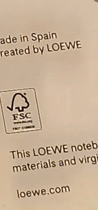 Lote Loewe: Monedero y Cuaderno