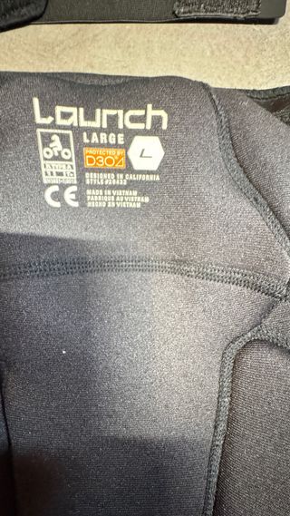 Rodilleras Fox Launch D3O talla L