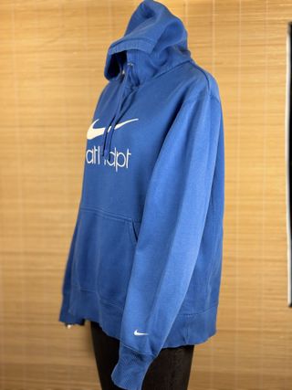 Sudadera Nike Azul Vintage con Capucha