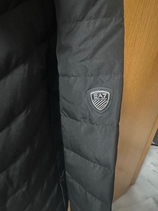 Chaqueta EA7 Negra Talla M original PVP 179€