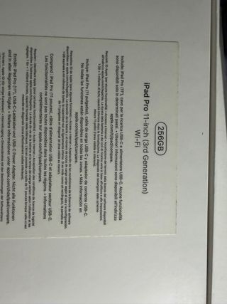 Apple iPad Pro 11 3ª Gen 256+ Apple Pencil 2ª Gen