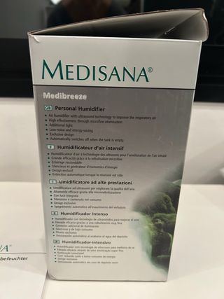 Humidificador Medisana Medibreeze Ultrasonic
