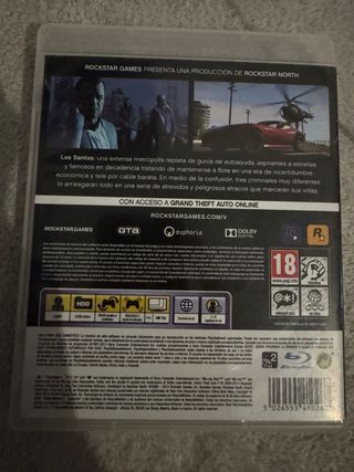 GTA V PS3 PAL España