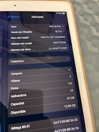 iPad Pro 9.7 32GB Oro Rosa