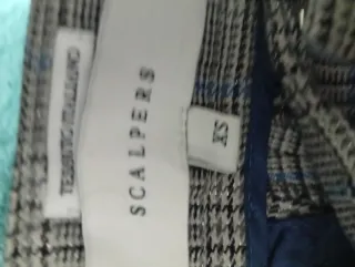 Pantalón Scalpers Pinzas Beige Talla XS