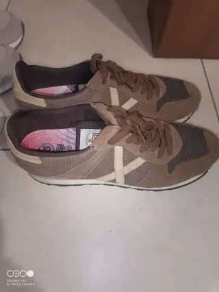 Zapatos Munich Talla 45 Marrón/Gris