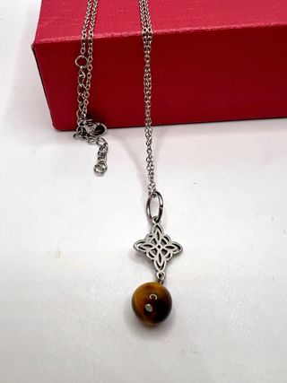 Colgantes variados Acero Nudo Bruja