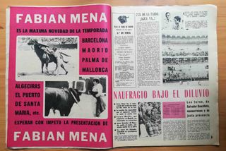 El ruedo Nº 1456. 16 mayo 1972. San Isidro. Batan.