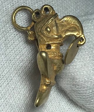 Colgante Pájaro Tayron Oro Tumbaga + Regalo