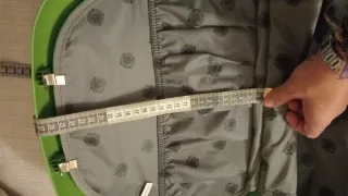 Neceser rígido de mano verde