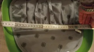 Neceser rígido de mano verde