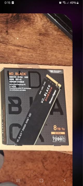 WD_BLACK SN850X SSD 8TB NVMe Gen4