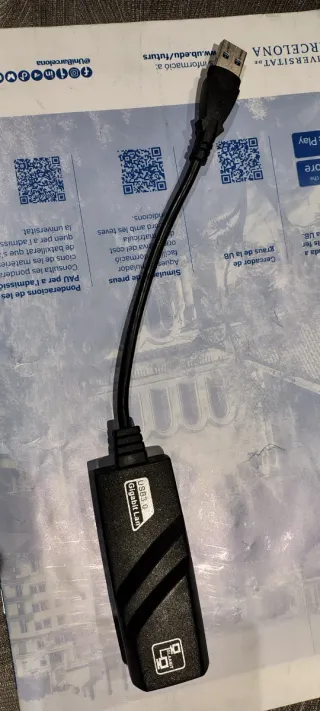 Adaptador USB 3.0 Gigabit LAN