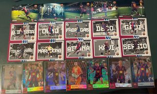 Team Set FC Barcelona COMPLETO + 7 paralelas