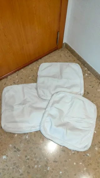 Fundas para cojines blancas
