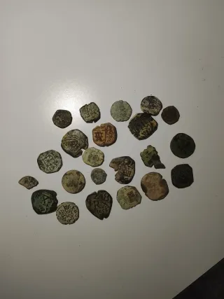 Lote monedas antiguas españolas