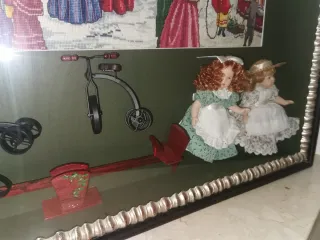 Cuadro Punto de Cruz Victoriano