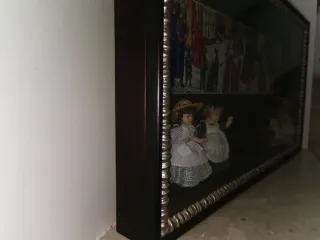 Cuadro Punto de Cruz Victoriano