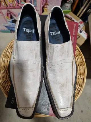Zapatos de piel blancos T2[in]