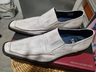 Zapatos de piel blancos T2[in]