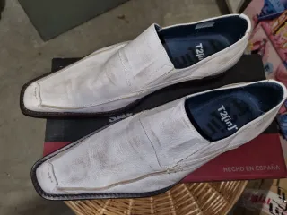 Zapatos de piel blancos T2[in]