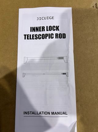 Barra Cortina Ducha o Ropa nSin Taladro / NUEVA