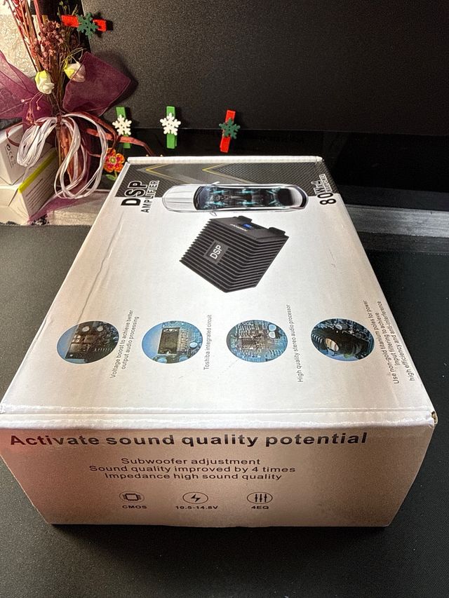 Amplificador DSP 80W x 4