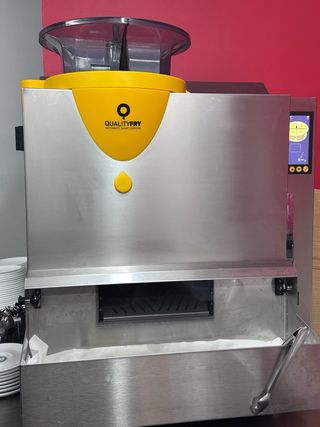 Freidora industrial sin humo