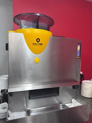 Freidora industrial sin humo