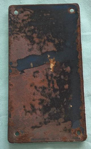 Chapa Esmaltada Antigua Virgen del Pilar