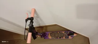 Patinete Oxelo MID5 morado